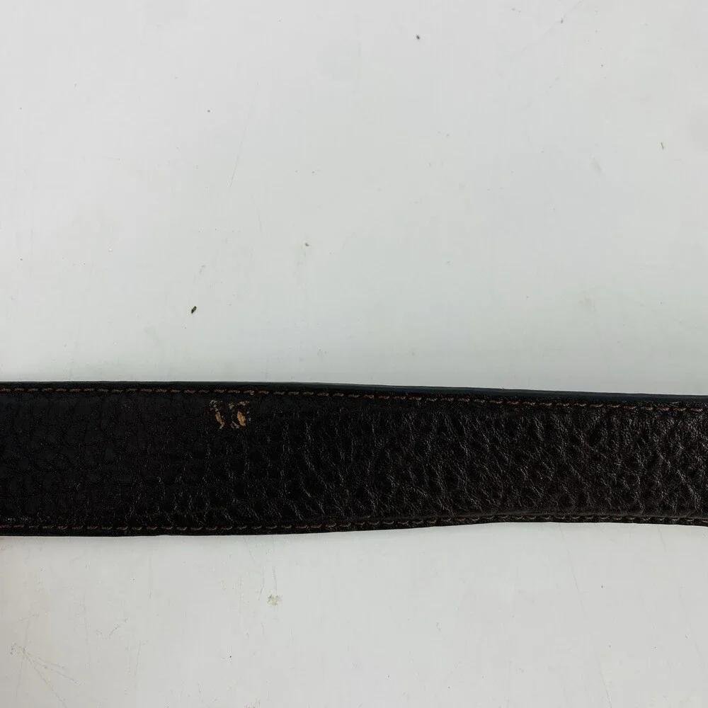 Nocona Two Toned Bullhide Brown Belt NO Buckle - N2438902 Size 32 Espresso